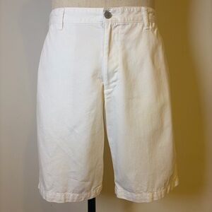 Dockers Men's White Cotton Shorts W32